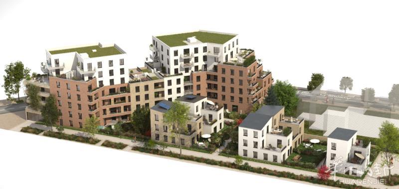 巴黎95省富人区Montigny lès Cormeilles 马上交房的两房一厅32万6