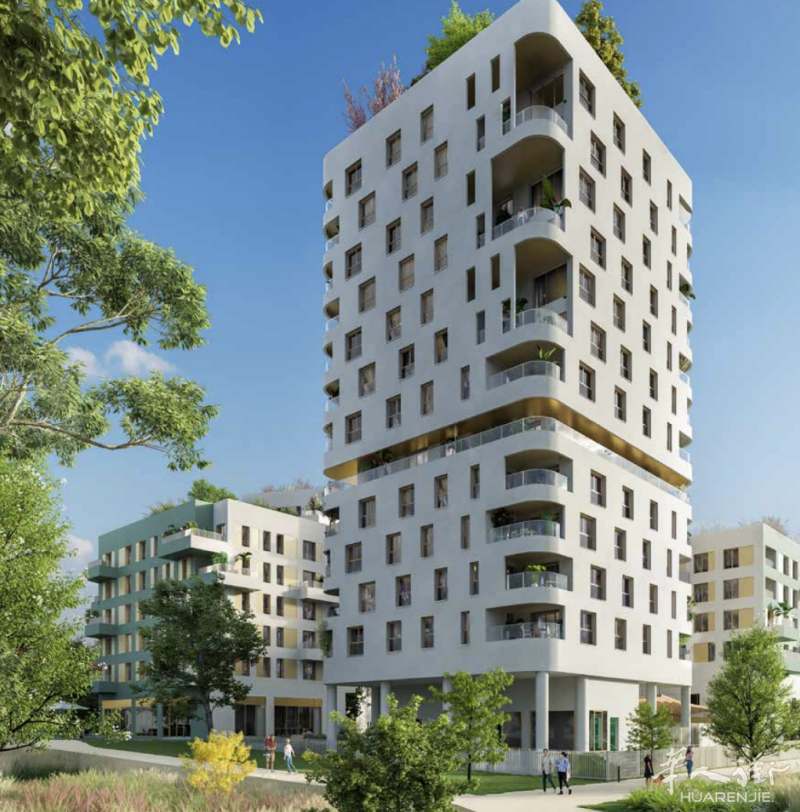大巴黎92省ASNIERES SUR SEINE近快线的新房🏠, 距离小巴黎仅 3 公里