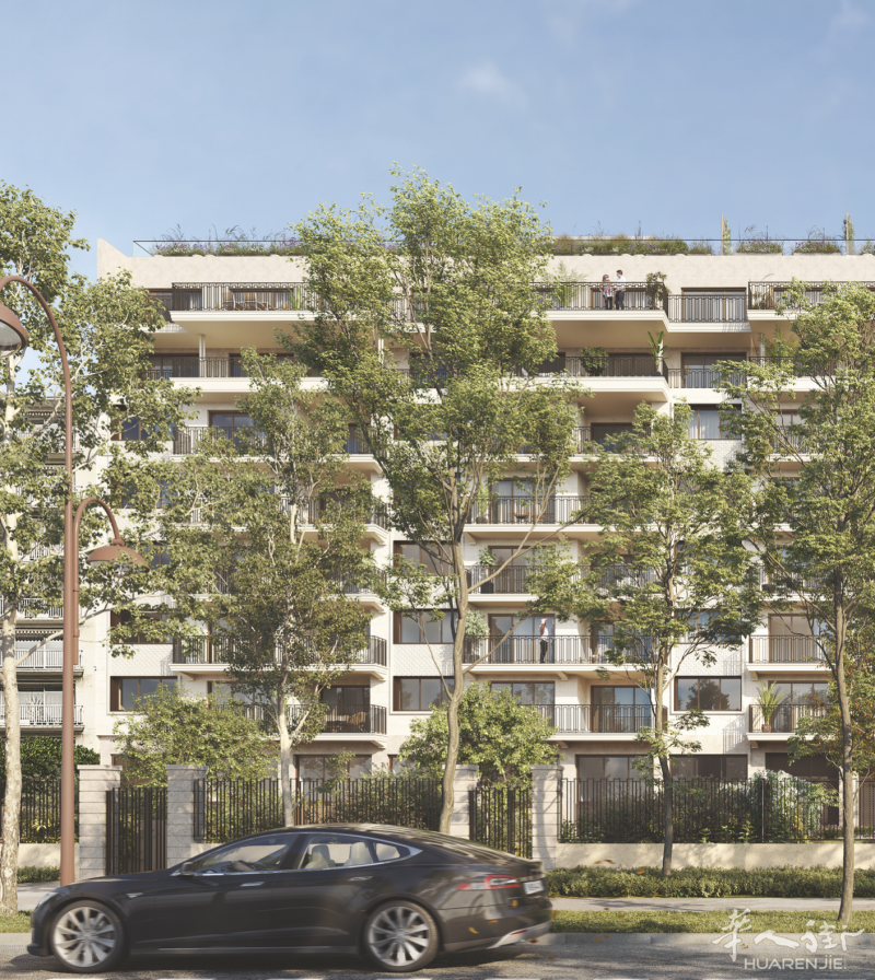 大巴黎92省Neuilly-sur-Seine富人区新房🏠今日开盘🔥, 住宅靠近商店、交通、著名学校、美国医院🏥, 两条地铁🚇线路