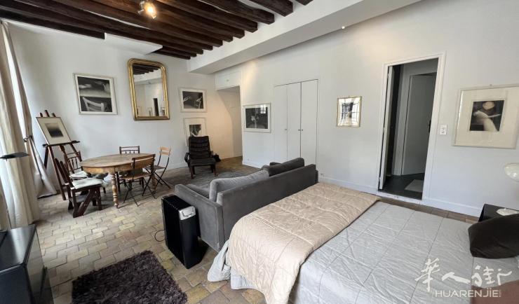 PARIS 4区·40平·studio·有家具 1533€ / 月 起租时间 : 2023-05-05 ID: 191611