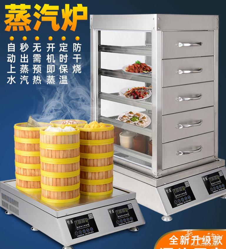 新款蒸包机！