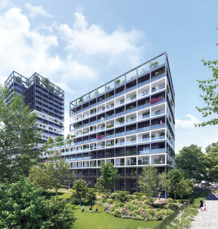 92省ASNIERES-SUR-SEINE 近快线站的新房🏠, 最后一套啦‼️位于塞纳河右岸,毗邻巴黎市区,
