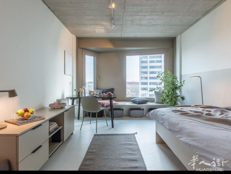 维也纳Donaucity District Living单身公寓Studio出短租 6.20-9.30