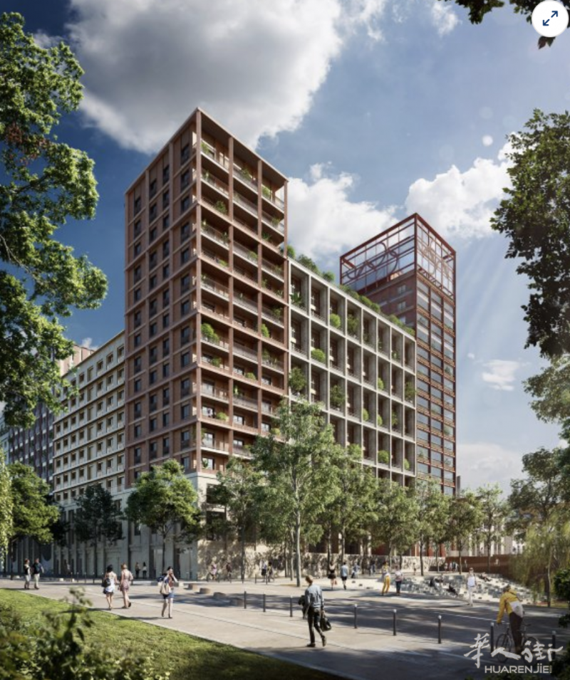 大巴黎93省 SAINT-DENIS 近地铁🚇的新楼盘🏠,  近塞纳河畔🌊，毗邻电影城