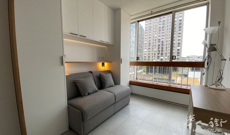PARIS 15区·18平·studio·有家具  1250€ / 月   起租时间 : 2023-06-06 ID: 192505