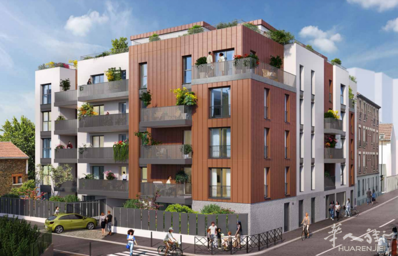 Aubervilliers市中心双地铁新楼盘上线!