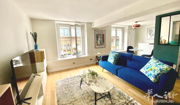 PARIS 6区·51平·公寓·无家具 2400€ / 月 起租时间 : 2023-06-14 ID: 192713