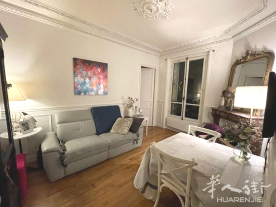 PARIS 15区·40平·公寓·有家具  1400€ / 月   起租时间 : 2023-06-15 ID: 192775