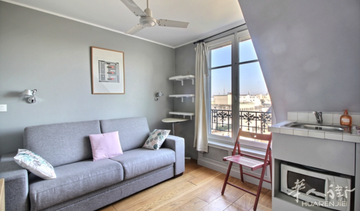 PARIS 2区·14平·公寓·有家具  953€ / 月   起租时间 : 2023-07-01 ID: 193381