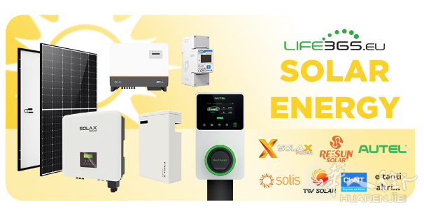 LIFE365 提供光伏能源产品整体解决方案--太阳能板，逆变器，电池