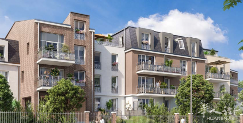 92省Villeneuve-la-Garenne 🌆🌿 塞纳河畔城市🌿新房, 距巴黎以北 4 公里‼️