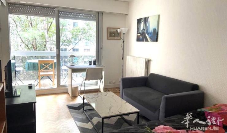 PARIS 16区·27.2平·studio·有家具 1200€ / 月   起租时间 : 2023-06-22 ID: 193427
