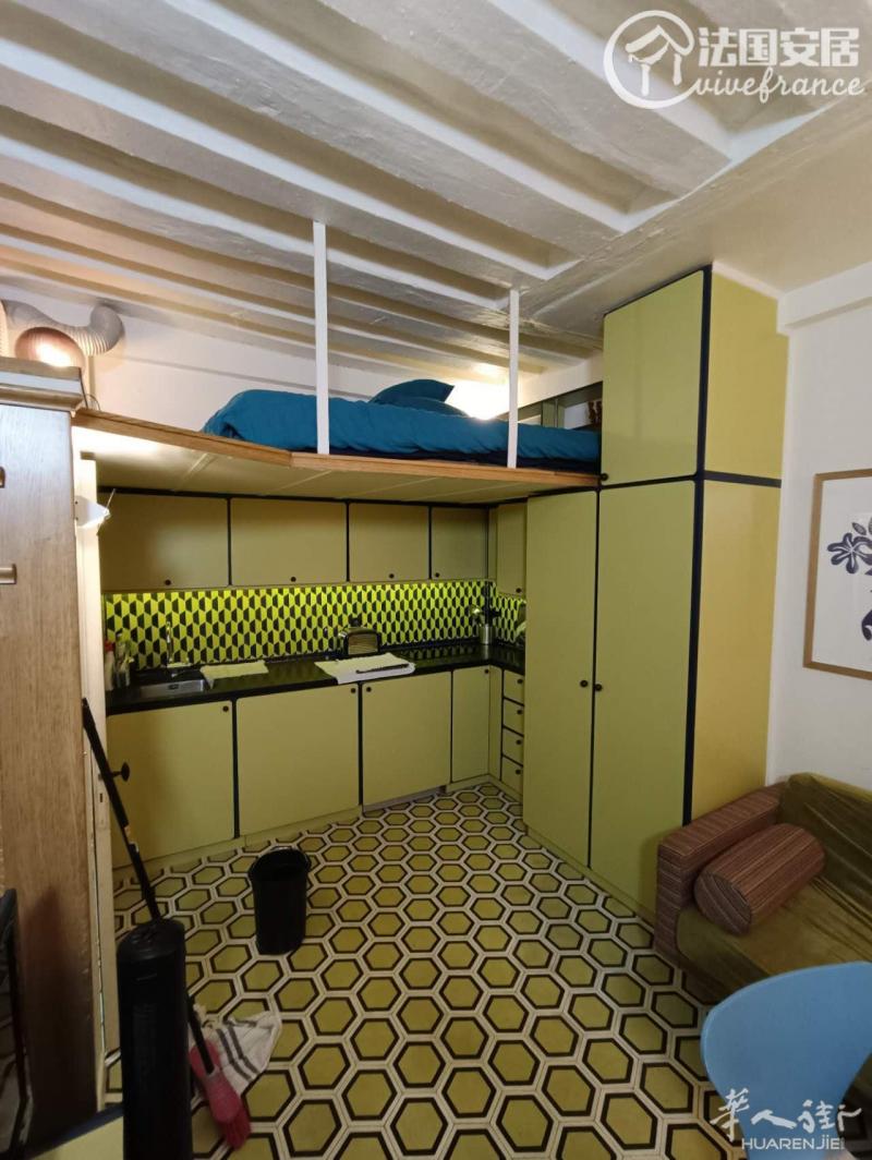 PARIS 2区·19平·studio·有家具 1100€ / 月   起租时间 : 2023-12-20 ID: 174885