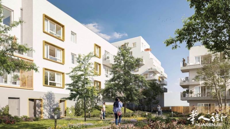 93省LA COURNEUVE新房,La Courneuve 市距离巴黎北部不到 5 公里,17万起