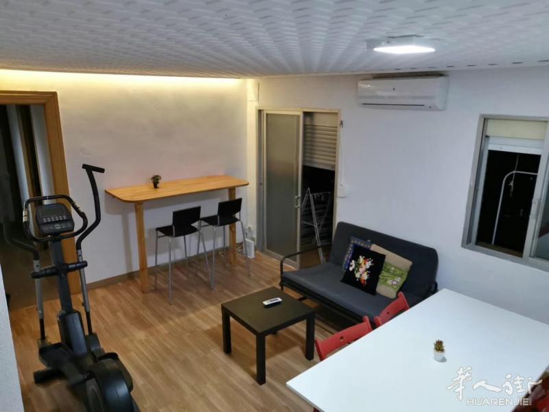 【八月起租】马德里getafe卡三有俩室一厅出租，