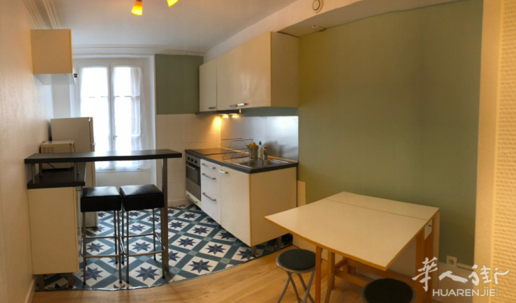 PARIS 18区·38平·公寓·有家具 1046€ / 月 起租时间 : 2023-07-05 ID: 193943
