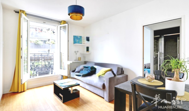 PARIS 15区·33平·公寓·有家具 1270€ / 月 起租时间 : 2023-07-06 ID: 194071