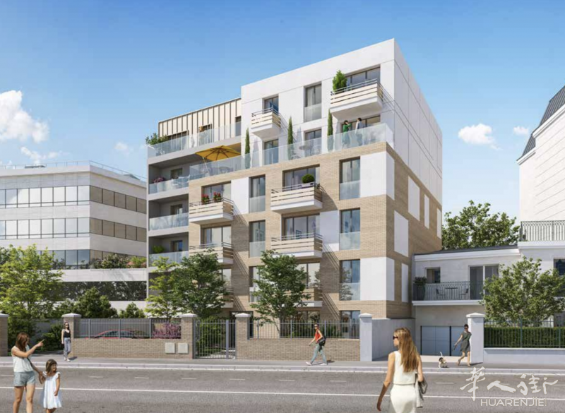 🏠78省🏢🌳 Poissy新房🏠🏢, 步行350米就到快线站🚉‼️