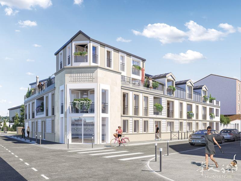 【93 Aubervilliers 新楼盘】TVA5.5 地铁12号线 RER B线 走路9分钟