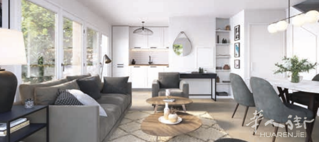 🏠大巴黎78省🏡VERNEUIL-SUR-SEINE近快线的新房💯‼️ 🏡 🌳, 明年交付