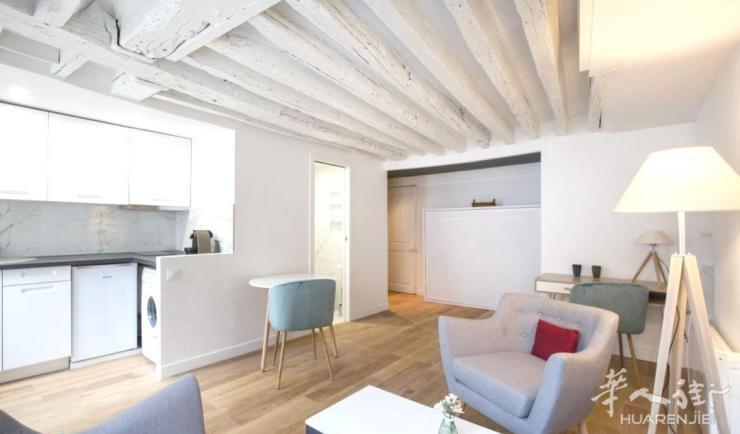 PARIS 6区·26平·studio·有家具 1495€ / 月   起租时间 : 2023-07-19 ID: 194579