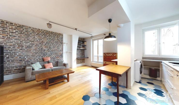 PARIS 10区·42.1平·公寓·有家具 1296€ / 月 起租时间 : 2023-07-25 ID: 194737