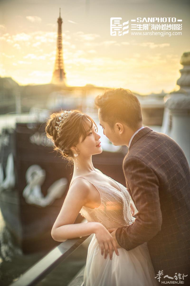 法国本地，巴黎婚纱摄影，婚纱照拍摄服务。