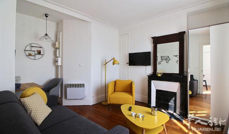 PARIS 9区·24平·公寓·有家具 1100€ / 月   起租时间 : 2023-09-04 ID: 195025