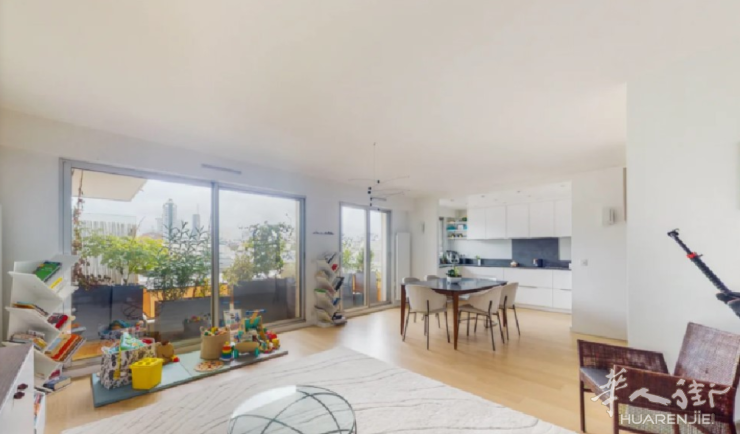 PARIS 15区·76平·公寓·有家具 2450€ / 月   起租时间 : 2023-08-16 ID: 195139