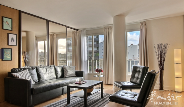 PARIS 15区·50平·公寓·有家具 1800€ / 月 起租时间 : 2023-08-08 ID: 192241