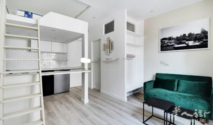 PARIS 14区·20平·studio·有家具  1250€ / 月   起租时间 : 2023-08-11 ID: 195515