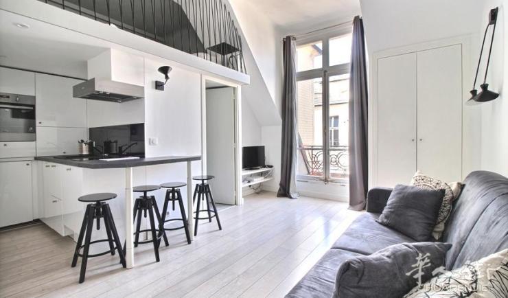PARIS 8区·28平·studio·有家具 1270€ / 月 起租时间 : 2023-08-24 ID: 195699