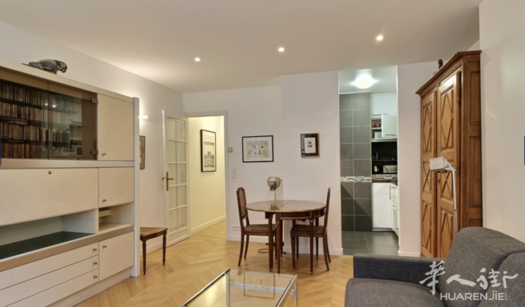 PARIS 1区·47.4平·公寓·有家具 1860€ / 月 起租时间 : 2023-12-01 ID: 192229