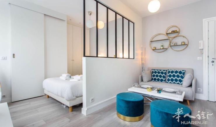 PARIS 16区·24平·studio·有家具 1350€ / 月   起租时间 : 2023-08-30 ID: 196139