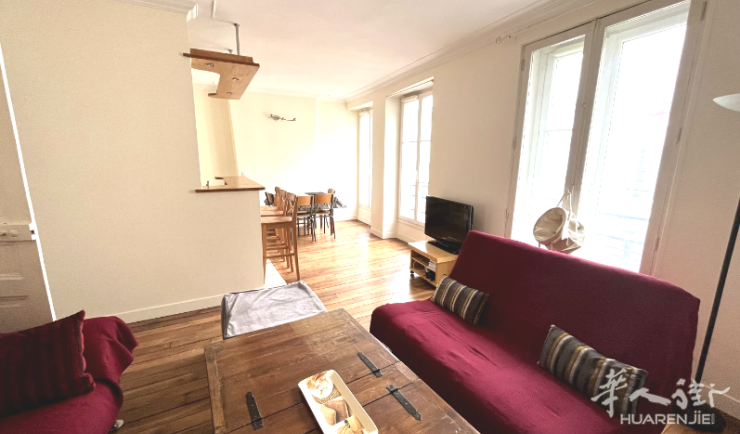 PARIS 14区·50平·公寓·有家具 1490€ / 月 起租时间 : 2023-09-06 租期限制(月) : 12 ID: 19