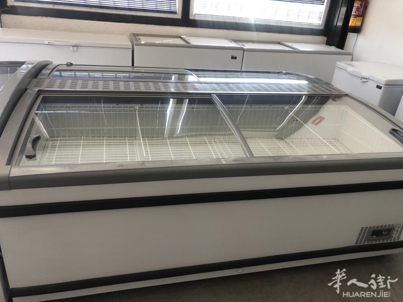 现货超市中岛硬冰，糖果店硬冰，厨房专用立式卧式硬冰等