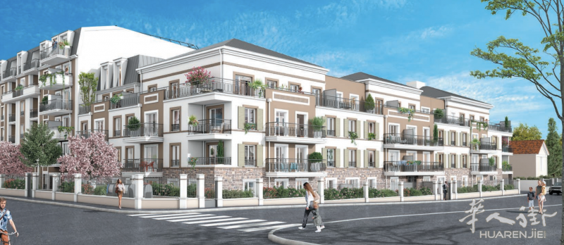 🏠大巴黎95省FRANCONVILLE新房🏠, 💯‼️🌇🏢距离巴黎中心约15公里