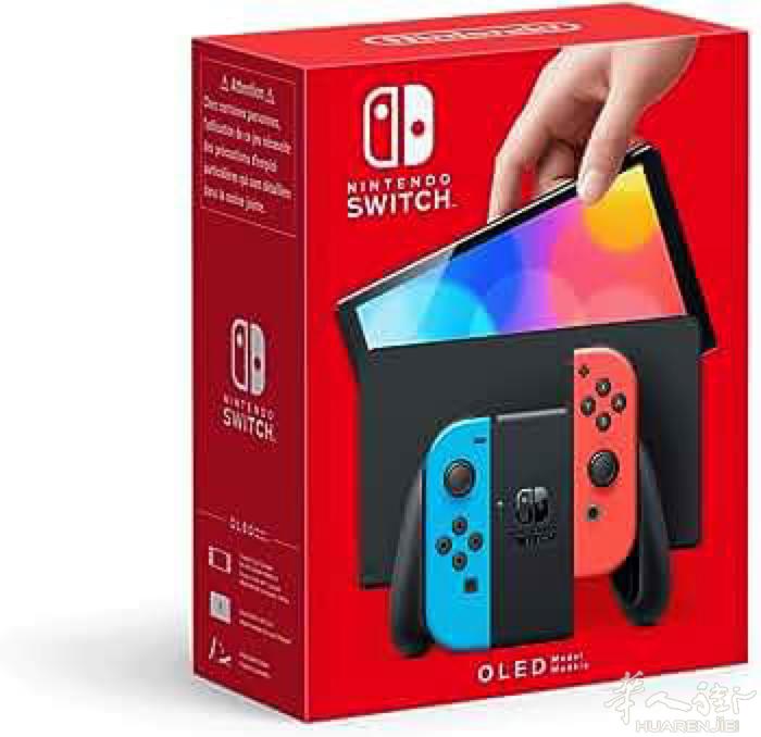 Switch Oled 全新 白黑 和 红蓝 价格275欧 prato可送货上门