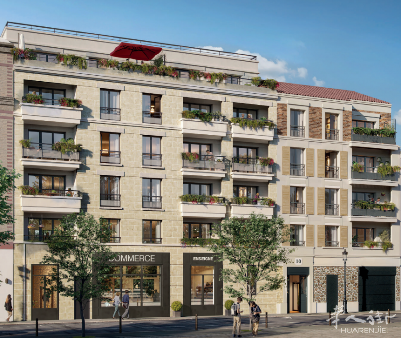 【93 Aubervilliers 新楼盘】 地铁12号线 仅550m