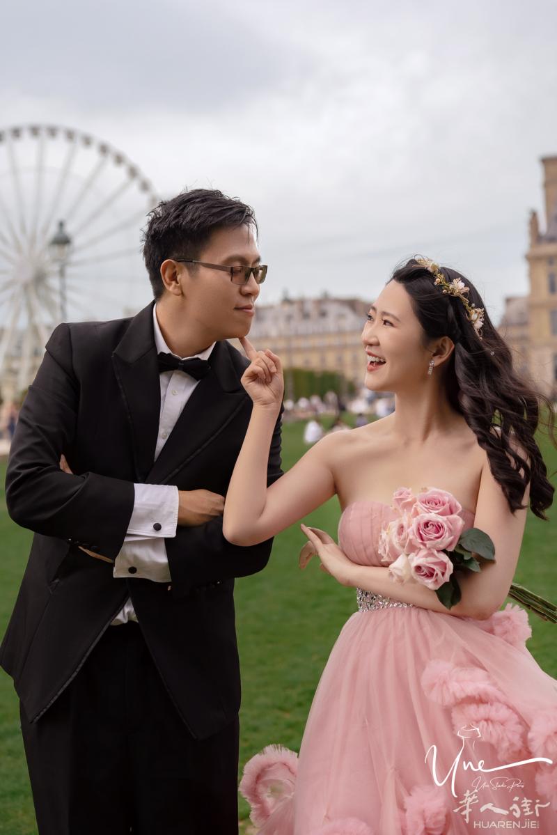 非流水线UNE巴黎婚纱照，主打一个舒心服务和最美婚纱照