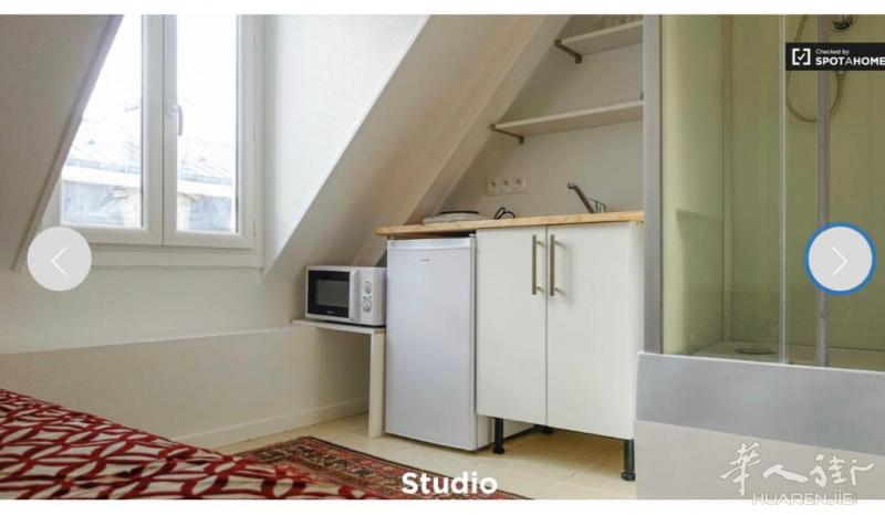 10区République共和国广场附近12平studio850欧