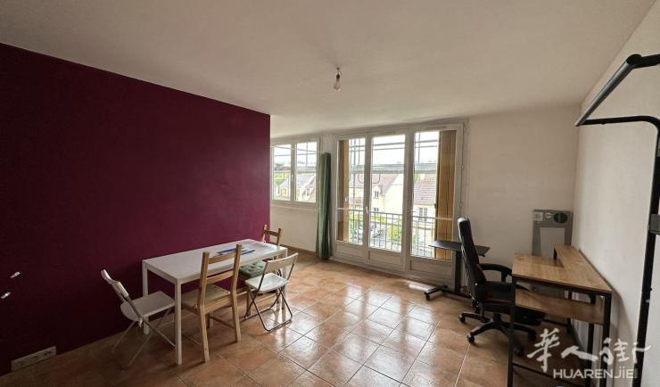 94省,Vitry-sur-Seine(94400) 63平的 公寓,2室1厅  有家具