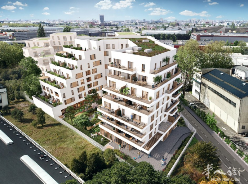 巴黎92区塞纳河畔家庭自住小预算精选好房！Villeneuve-la-Garenne花园社区