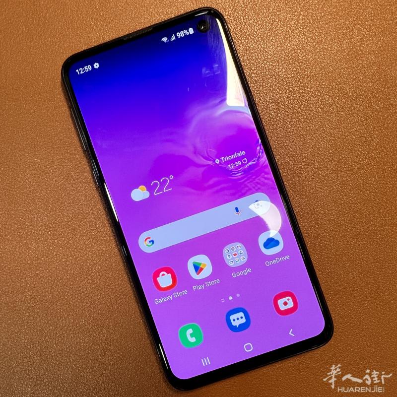 【优佳优品】Samsung Galaxy S10E 128GB €209.00 - 原装电池-状态 83% - 12 个月 优佳售后保修*