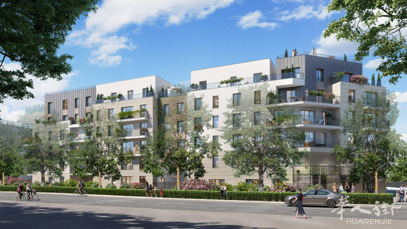 94省富人区LE-PERREUX-SUR-MARNE市中心新房，近地铁快线