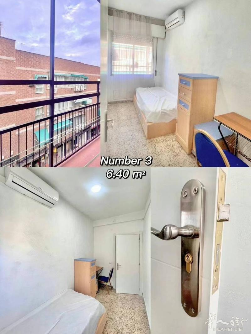 Getafe卡三2个房间出租350/380