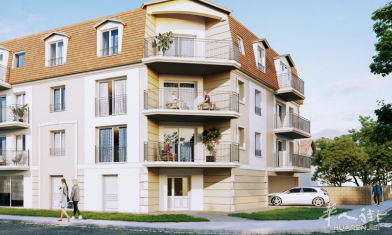 🏠大巴黎91省SAINTE-GENEVIEVE-DES-BOIS新房🏡, 最后的五套T2上车机会, 明年年初马上交付
