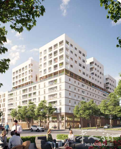 ​巴黎92省Bagneux生态区新房二期，单身公寓19万3起！
