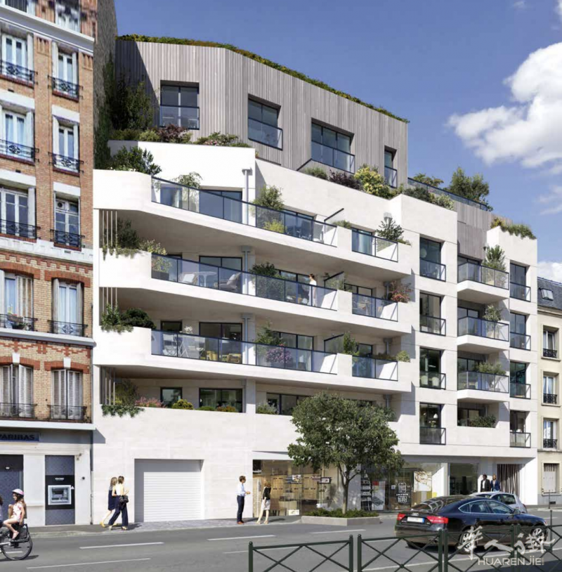 🏠大巴黎92省Asnières-sur-Seine新盘新房🏡🔥, 750米就到地铁站🚇‼️距离巴黎市中心仅4公里