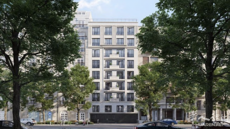 大巴黎92省富人区中的富人区Neuilly-sur-Seine翻新房 600米到1号线